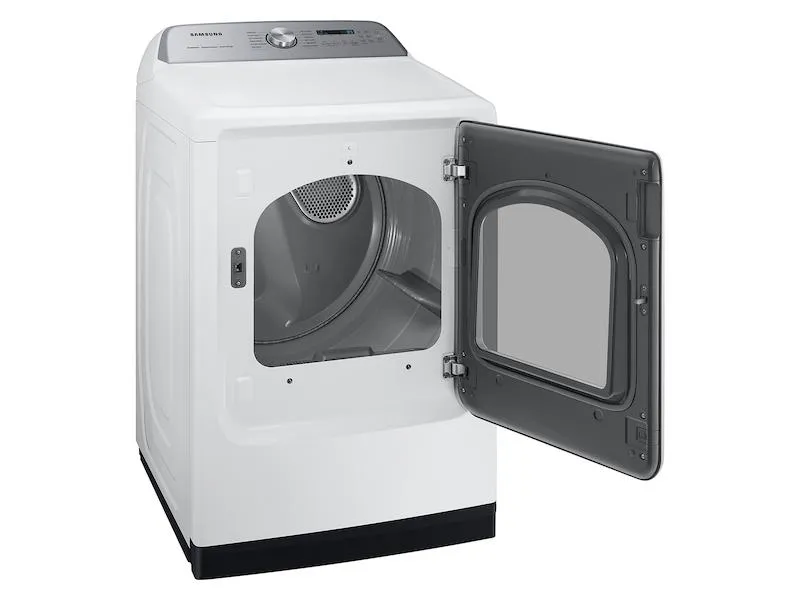 Samsung DVE55CG7100WA3 7.4 cu. ft. Smart Electric Dryer with Steam Sanitize  in White