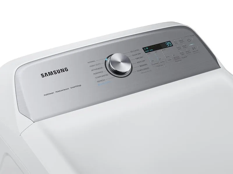 Samsung DVE55CG7100WA3 7.4 cu. ft. Smart Electric Dryer with Steam Sanitize  in White