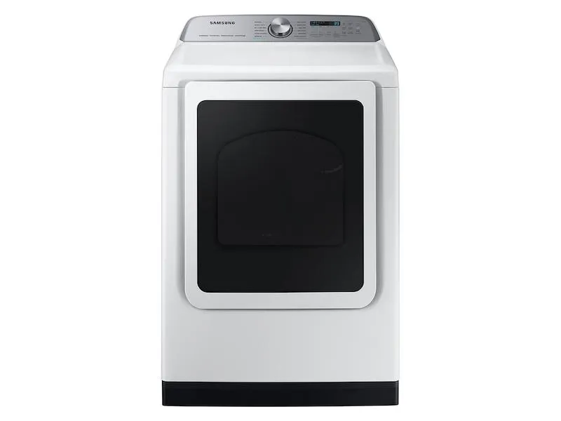 Samsung DVE55CG7100WA3 7.4 cu. ft. Smart Electric Dryer with Steam Sanitize  in White