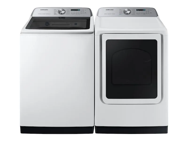 Samsung DVE55CG7100WA3 7.4 cu. ft. Smart Electric Dryer with Steam Sanitize  in White