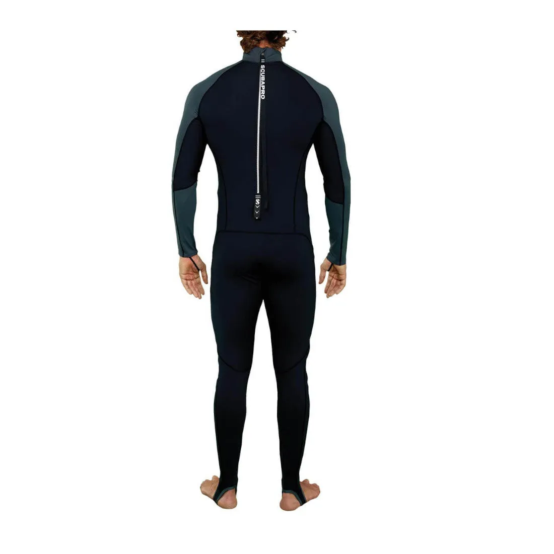 Scubapro UPF 50 UV Protection Mens Back Zipper Dive Steamer