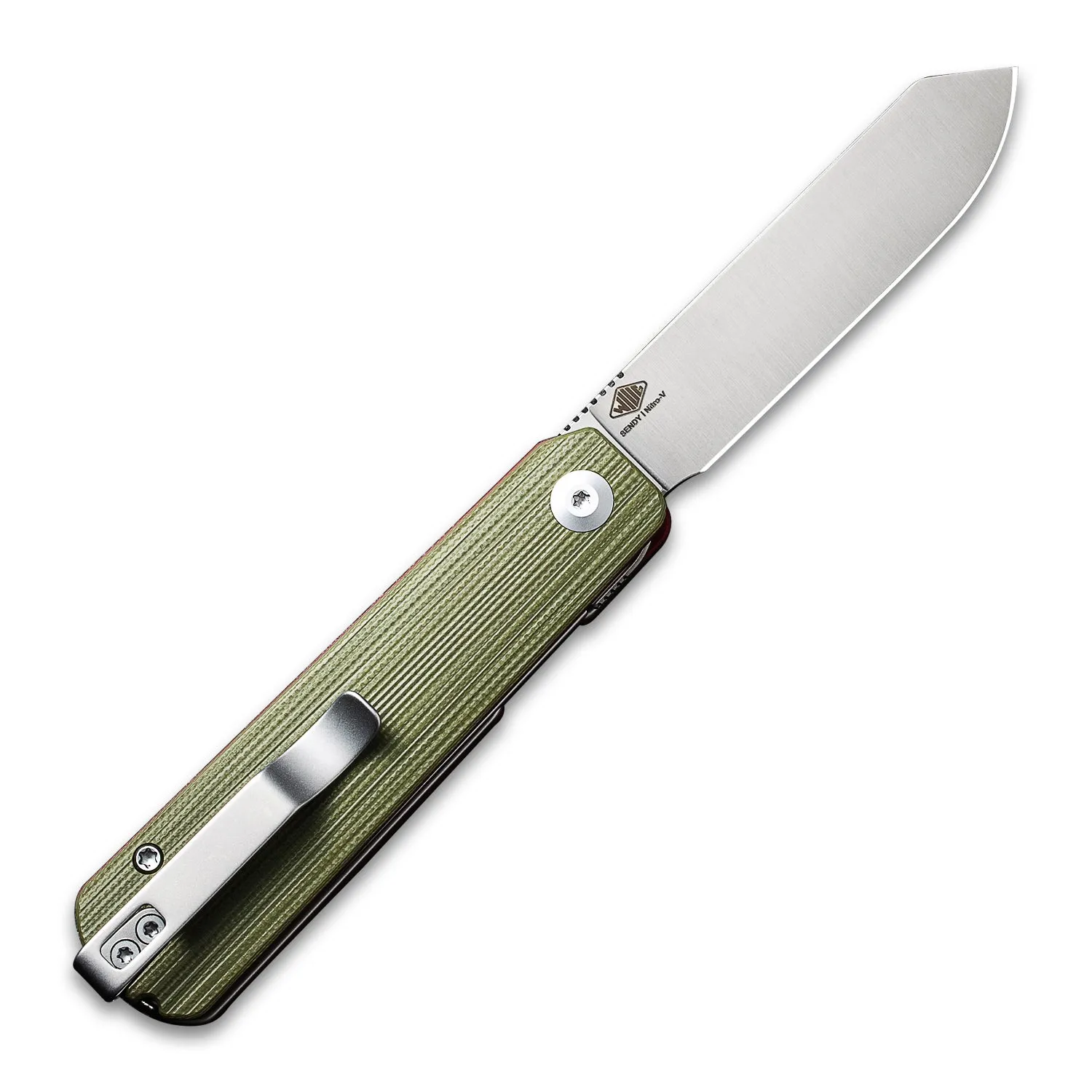 Sendy Pocket Knife - Green G10 - Nitro V