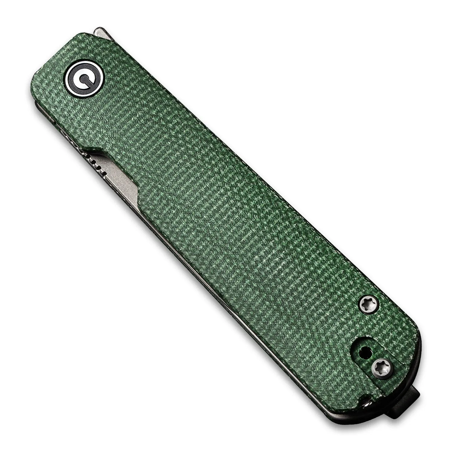 Sendy Pocket Knife - Green Micarta - Nitro V