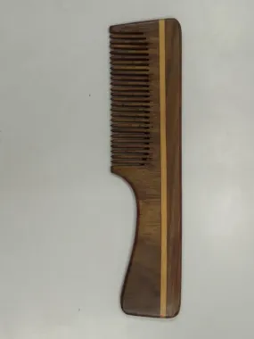 Sisham Comb 7.5" with handle small spokes