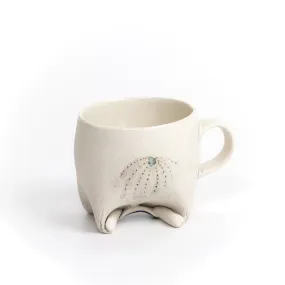 Small Rolled Foot Mug