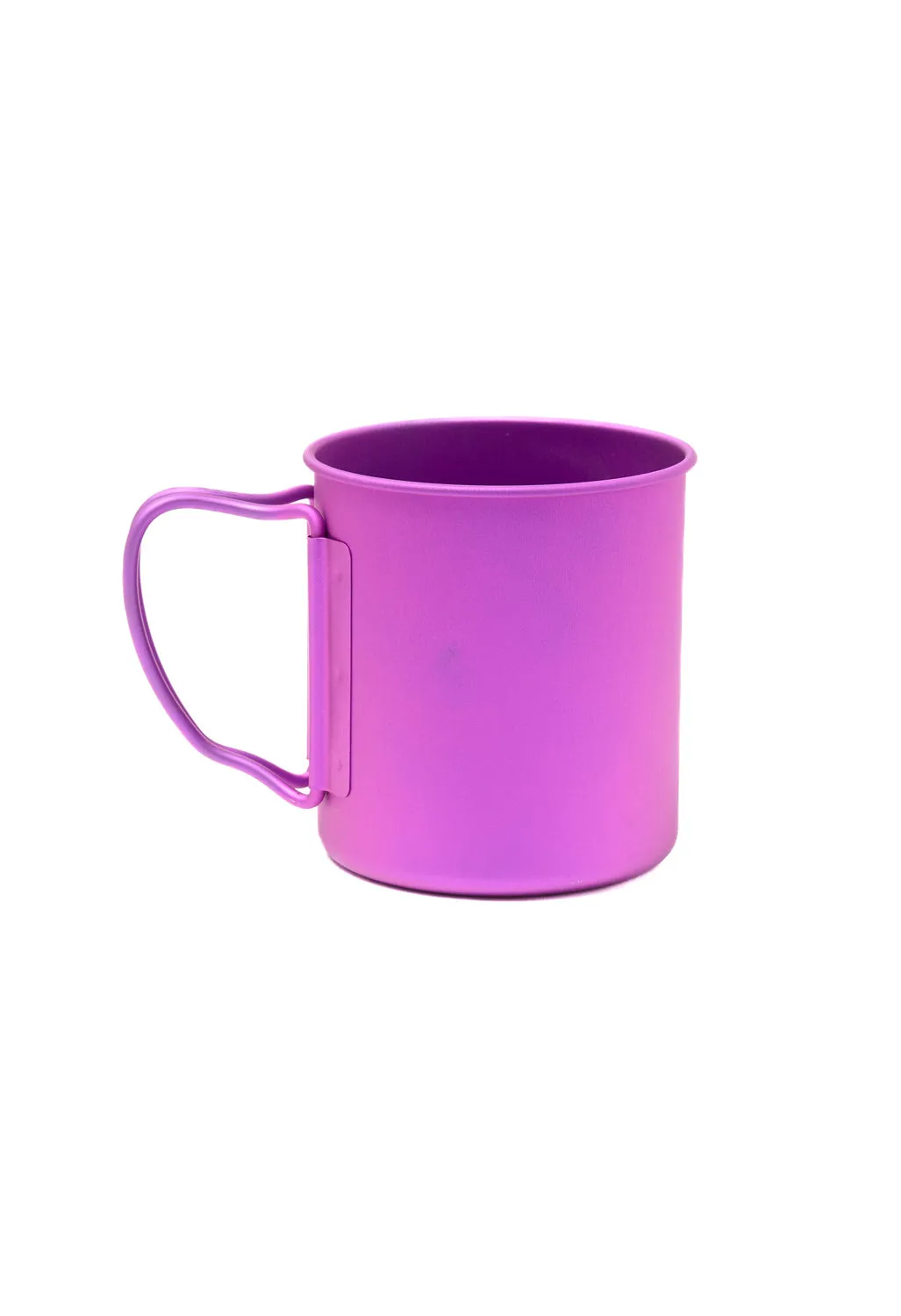 Snow Peak Titanium Colour Single Wall Cup 450ml - Purple