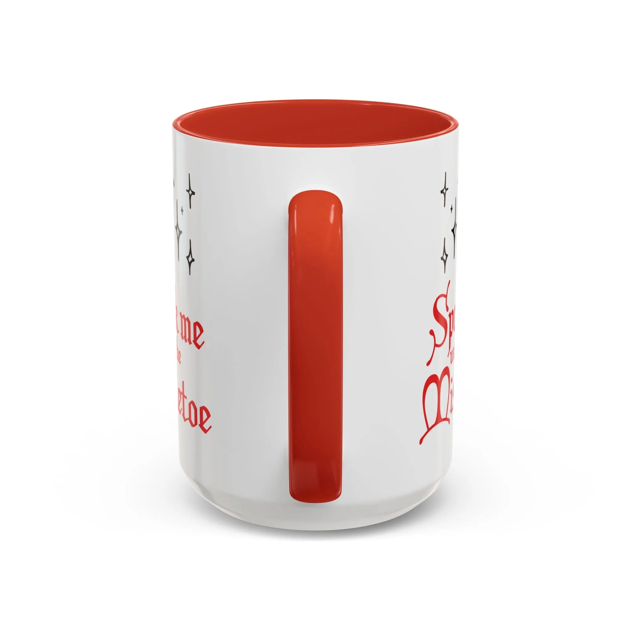 Spank Me Under the Mistletoe - Retro Christmas Mug