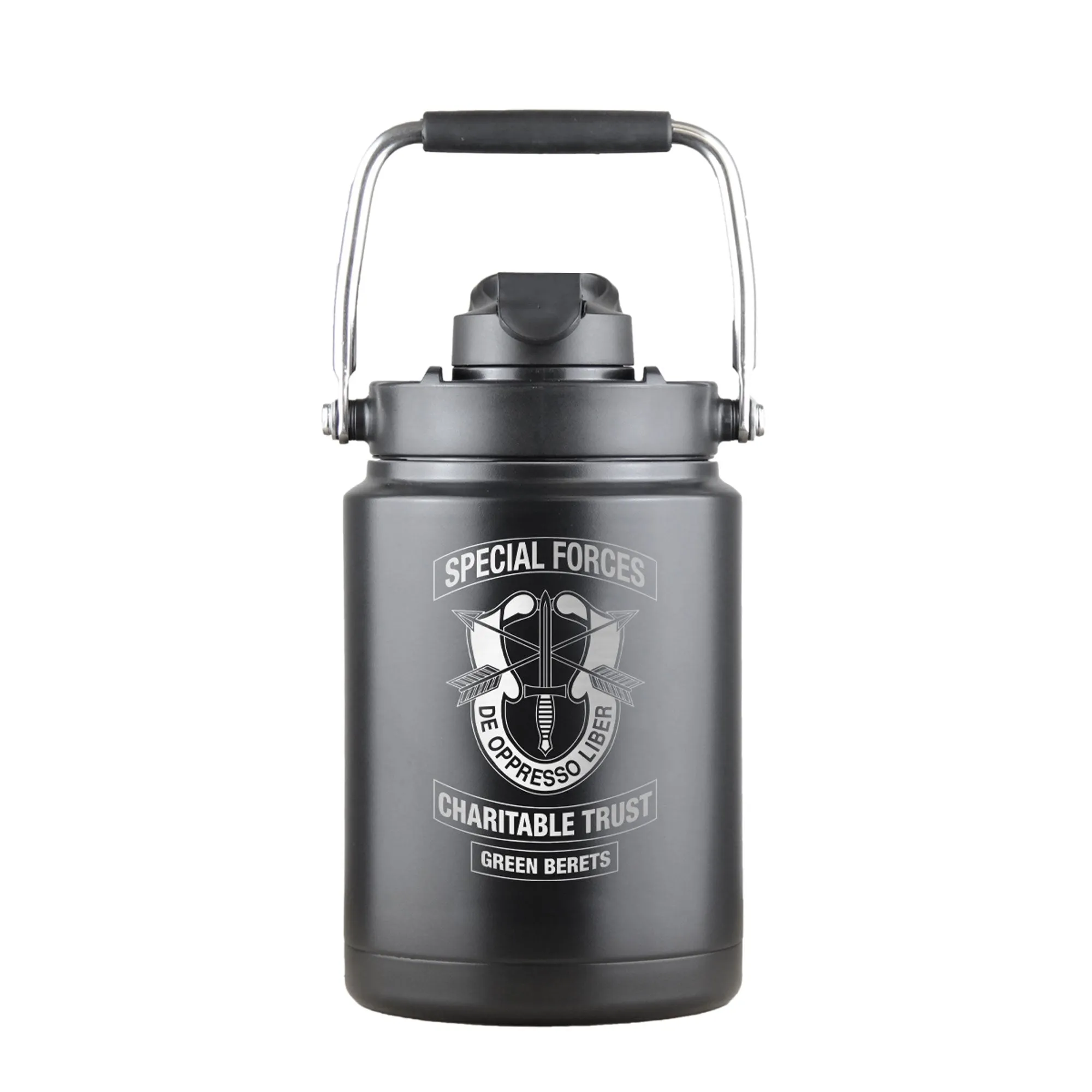 Special Forces Charitable Trust Half Gallon Jug - Black