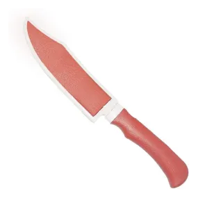 Stainless Steel Kitchen Knife with Protective Cover - Extra Sharp