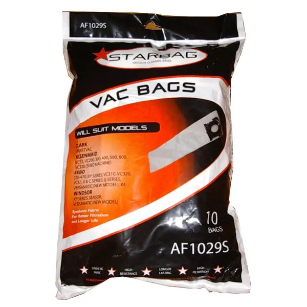 Starbag AF1029S Synthetic Vacuum Cleaner Bags