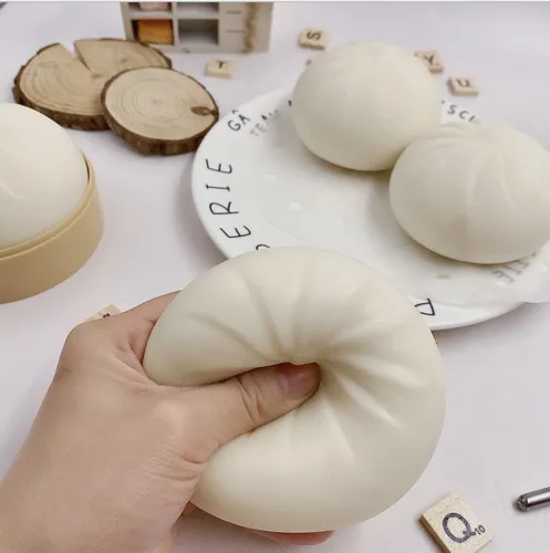 Steamed Bun Squishy Toy