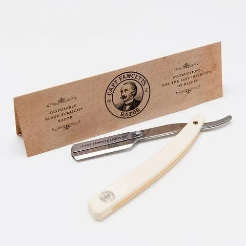 Straight Razor w/ Disposable Blade {clearance}