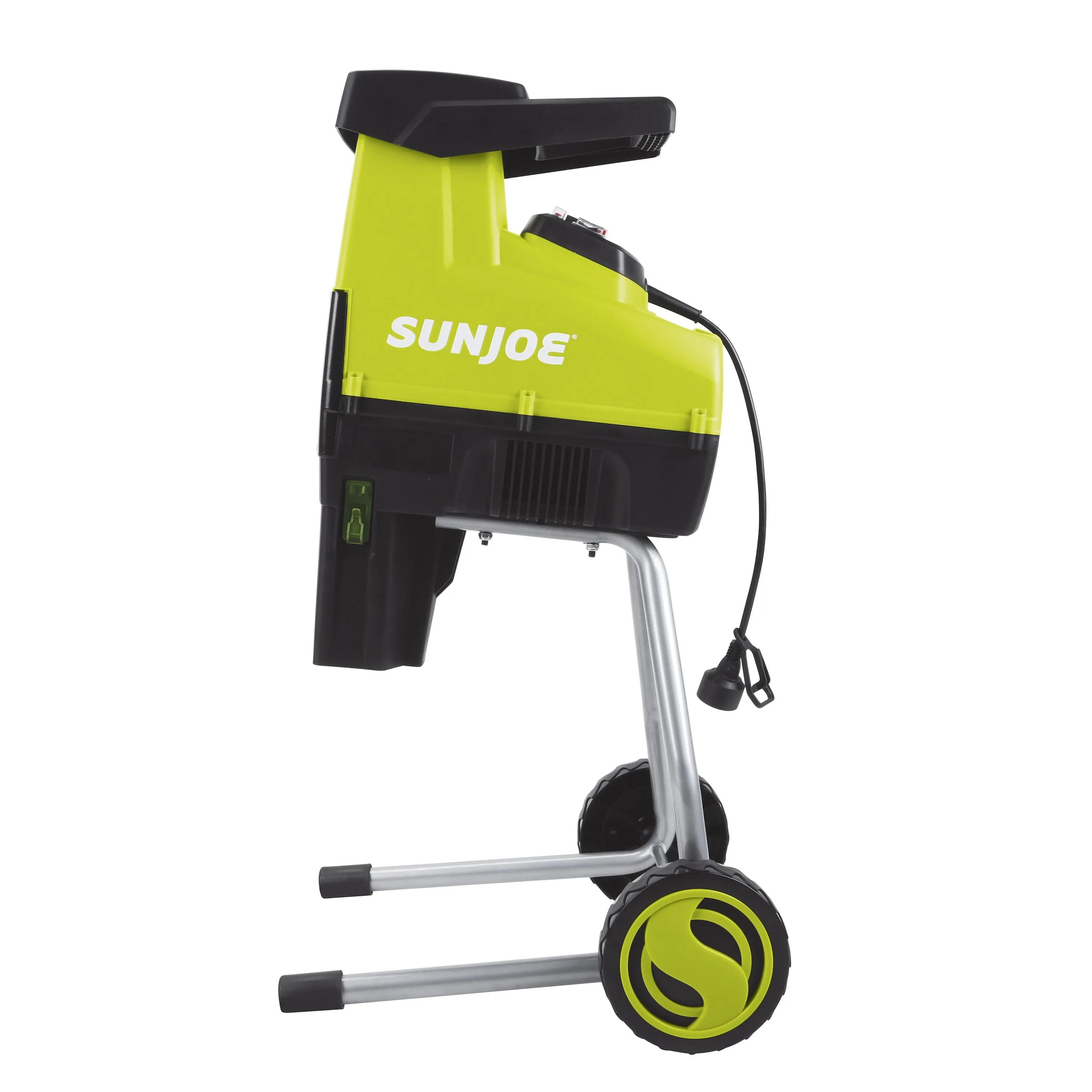 Sun Joe CJ603E 1.7 Inch Cutting Diameter Electric Silent Wood Chipper/Shredder | 15-Amp