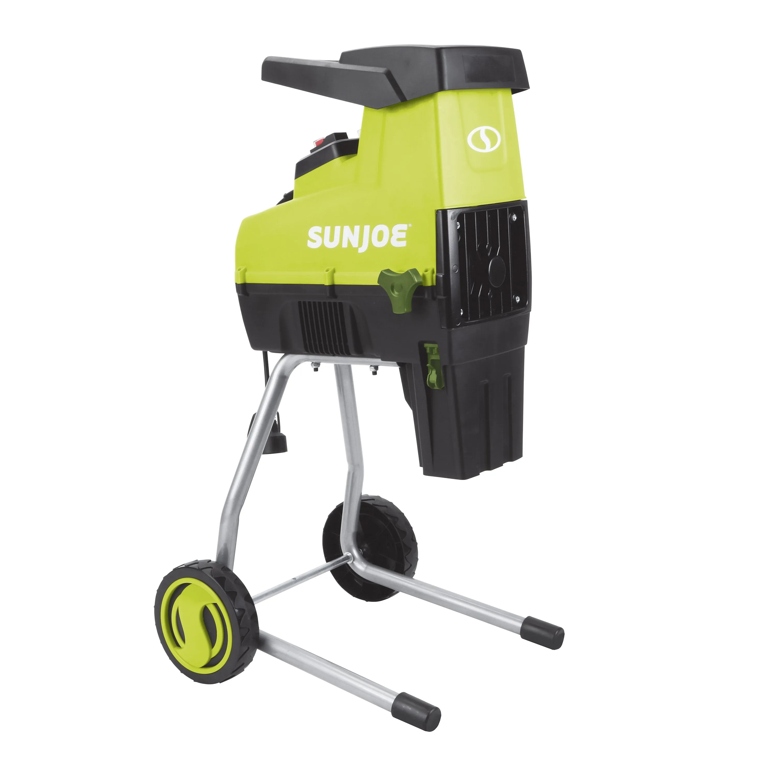 Sun Joe CJ603E 1.7 Inch Cutting Diameter Electric Silent Wood Chipper/Shredder | 15-Amp