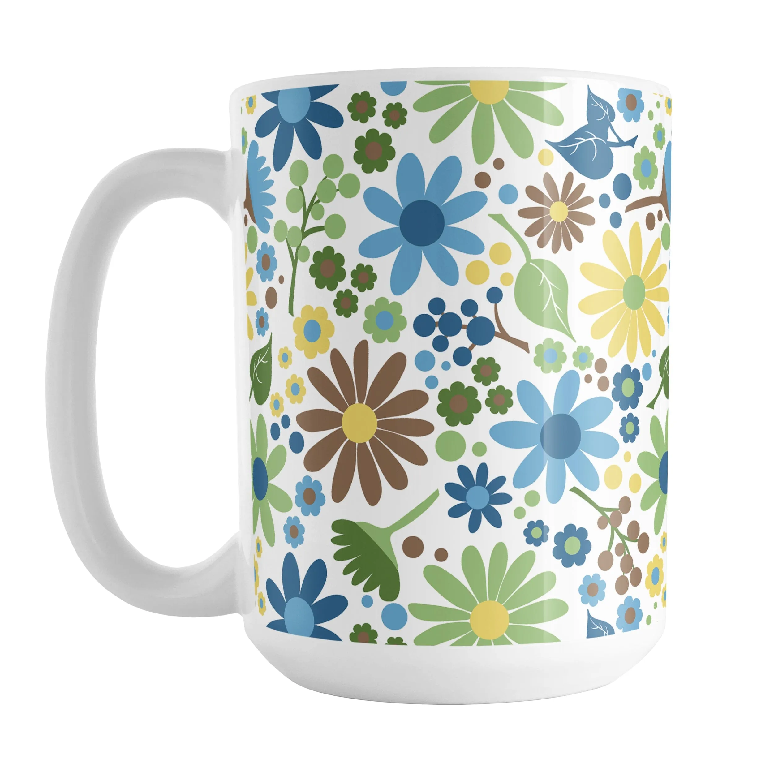 Sunny Summer Flowers Mug