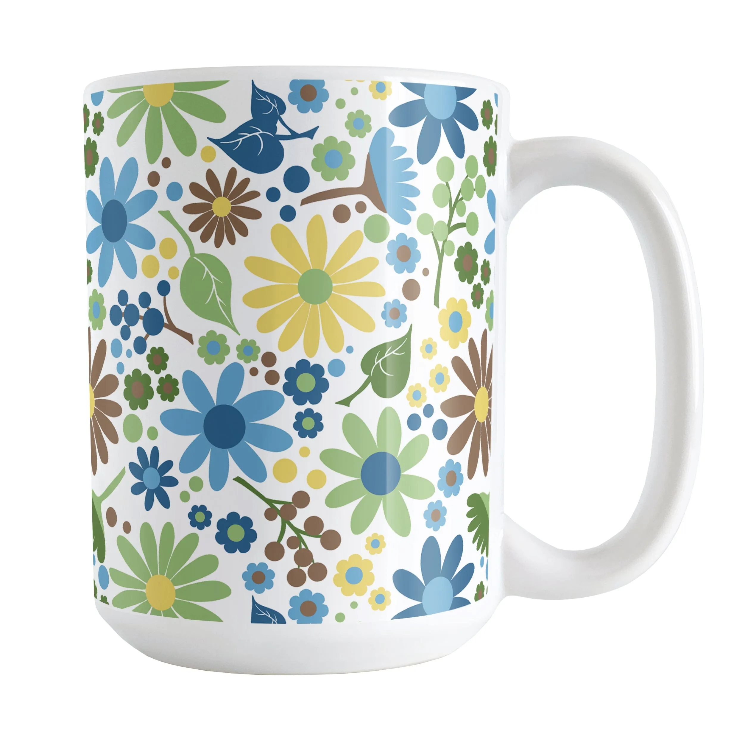 Sunny Summer Flowers Mug