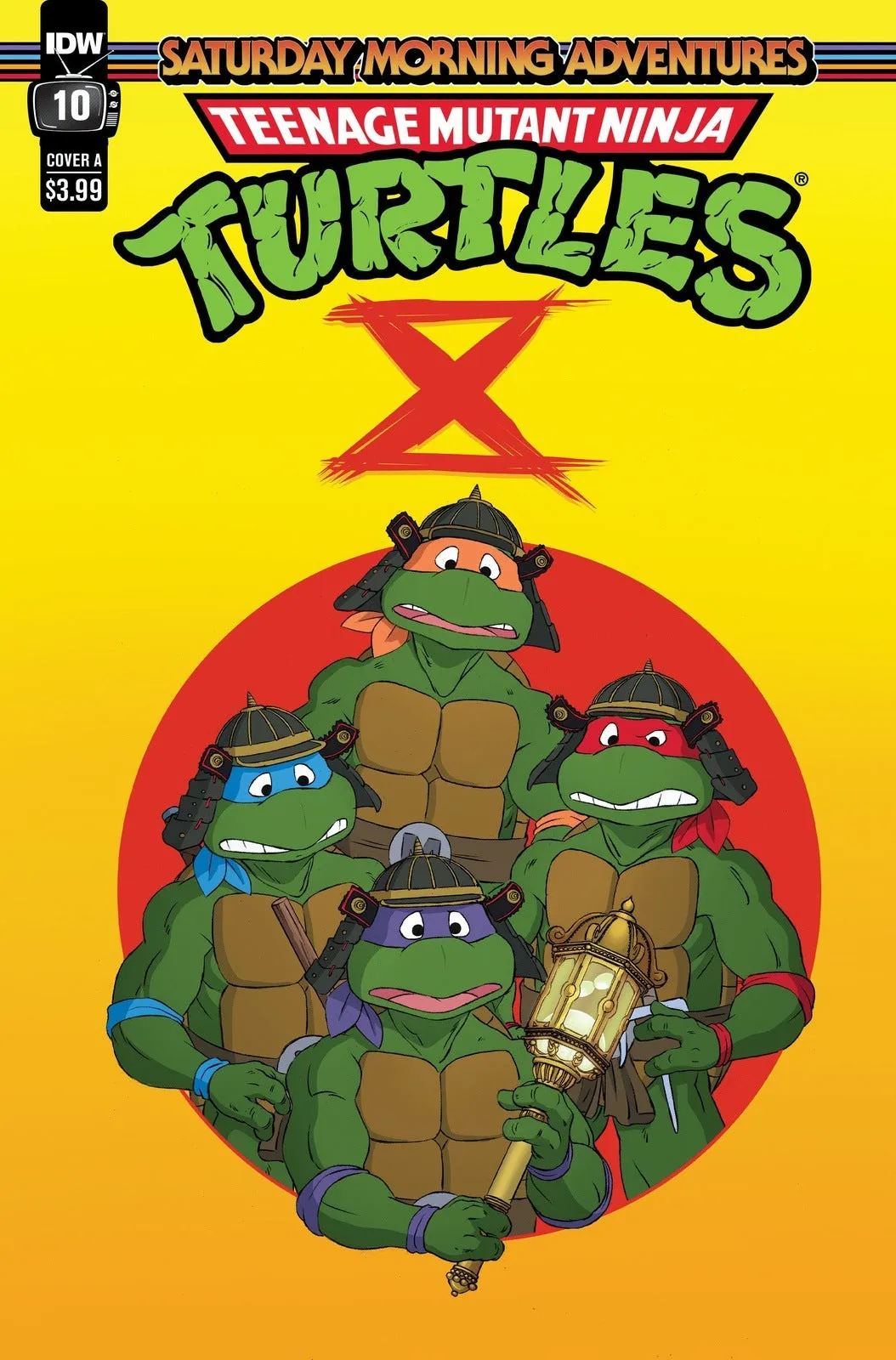 Teenage Mutant Ninja Turtles: Saturday Morning Adventures #10 Cover A (Schoening)