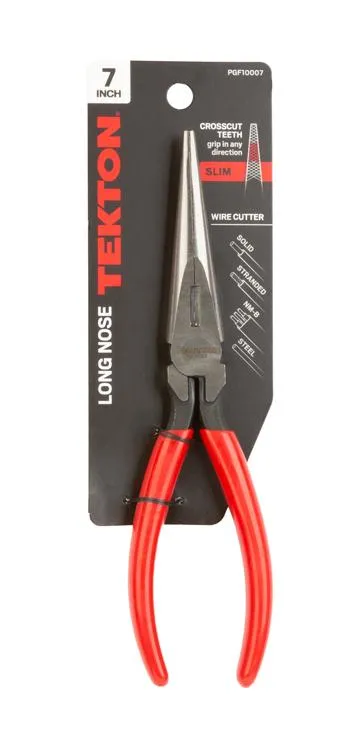 Tekton PGF10007 7 in. Long Nose Pliers