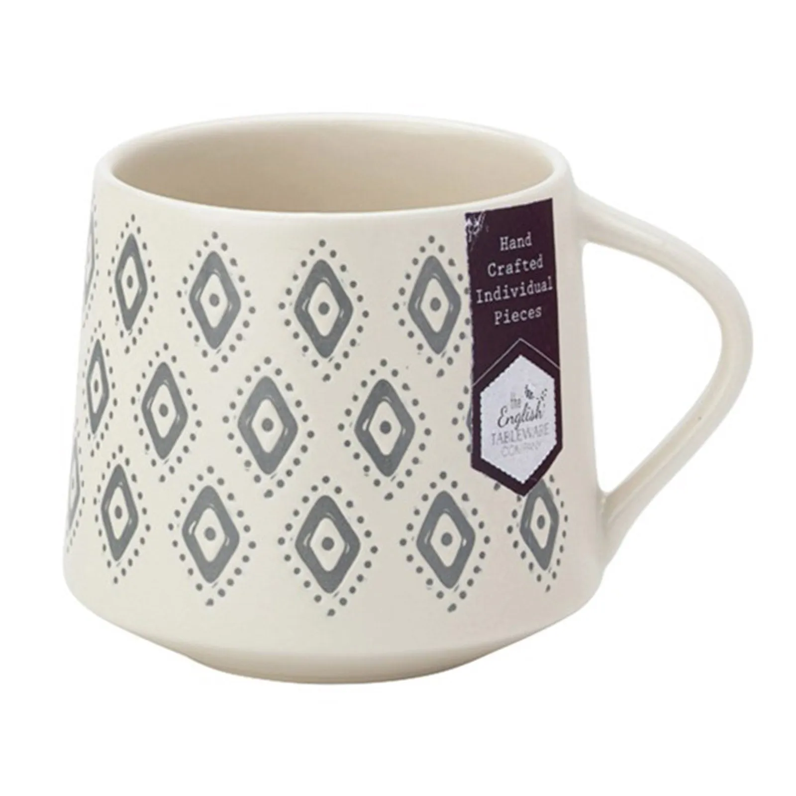 The English Tableware Company Artisan Aztec Mug - Cream