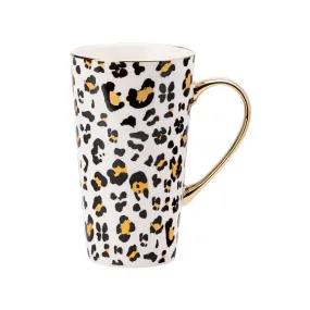 The English Tableware Company Looking Wild Leopard Mug