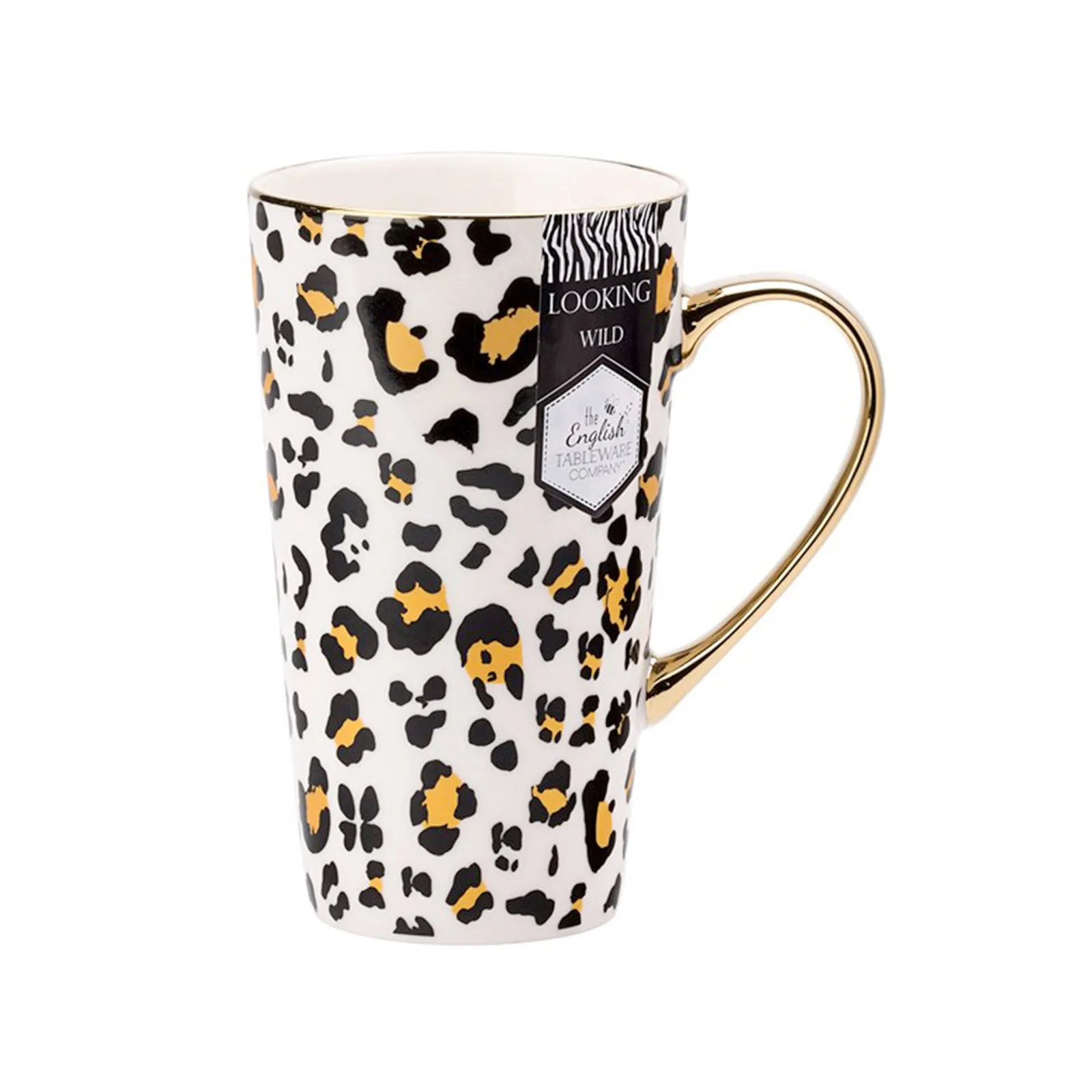 The English Tableware Company Looking Wild Leopard Mug