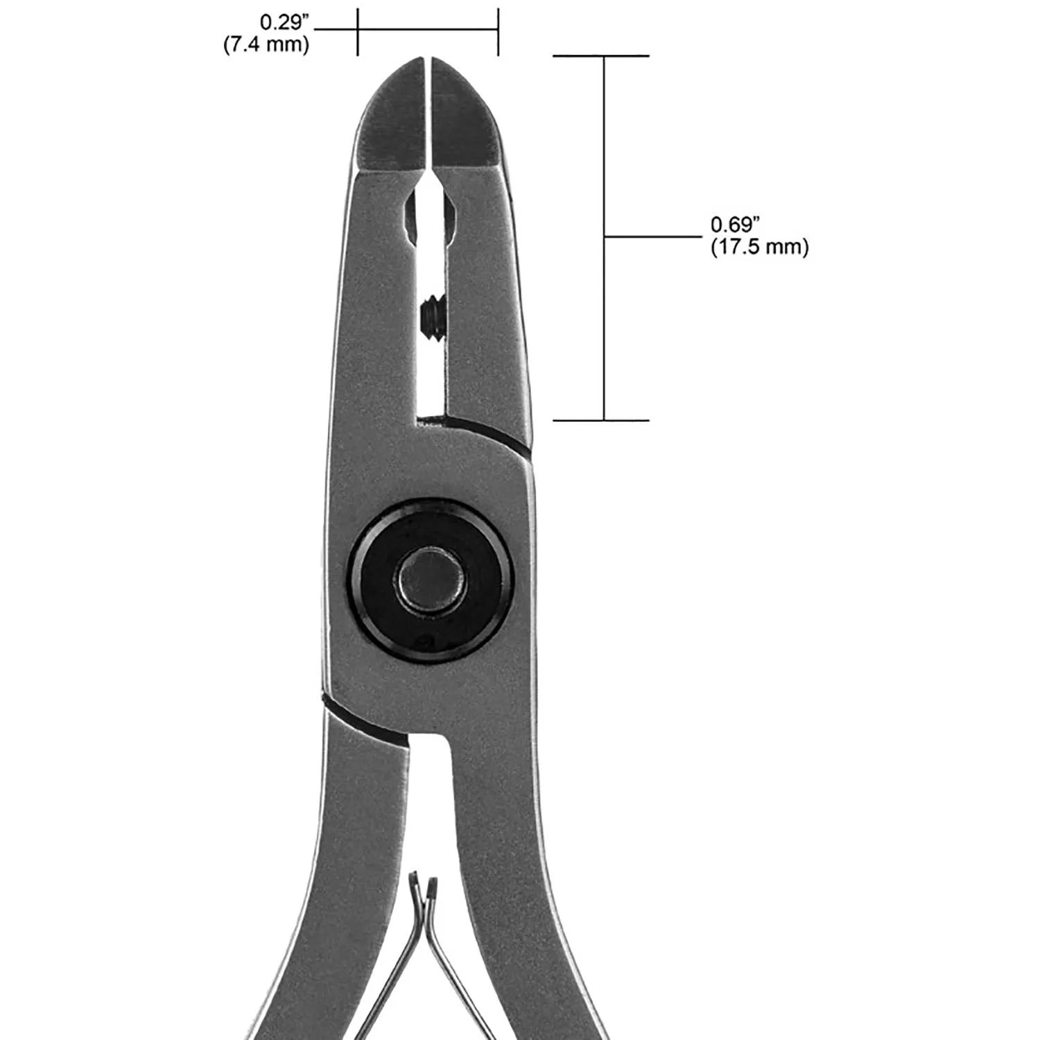 Tip Cutters, Angulated Cutter 50° Long Oval Flush Cutter