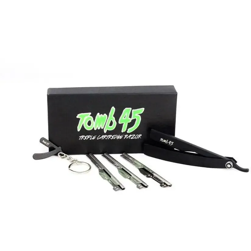 Tomb45® Triple Cartridge Razor Holder (5 Colors Available)