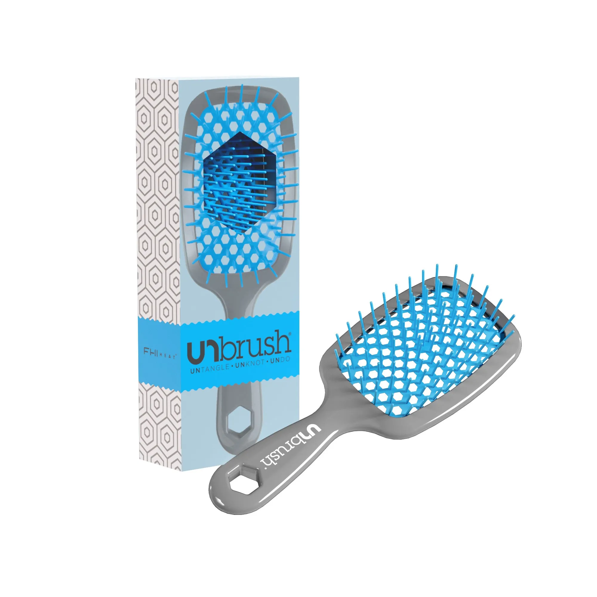 UNBRUSH DETANGLING HAIR BRUSH - SKY