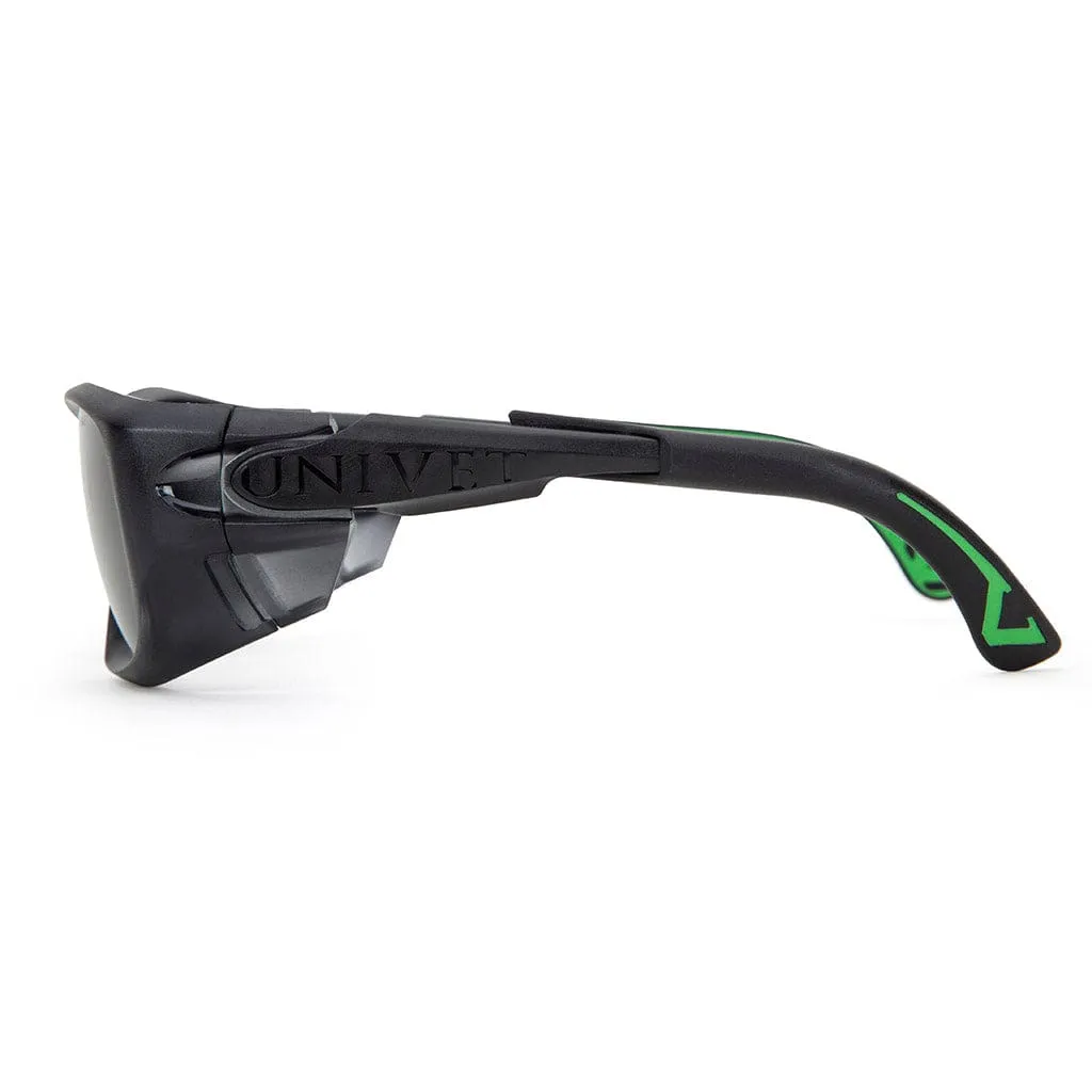 Univet 5X9 Safety Glasses Sports Extreme G15 Smoke Lens