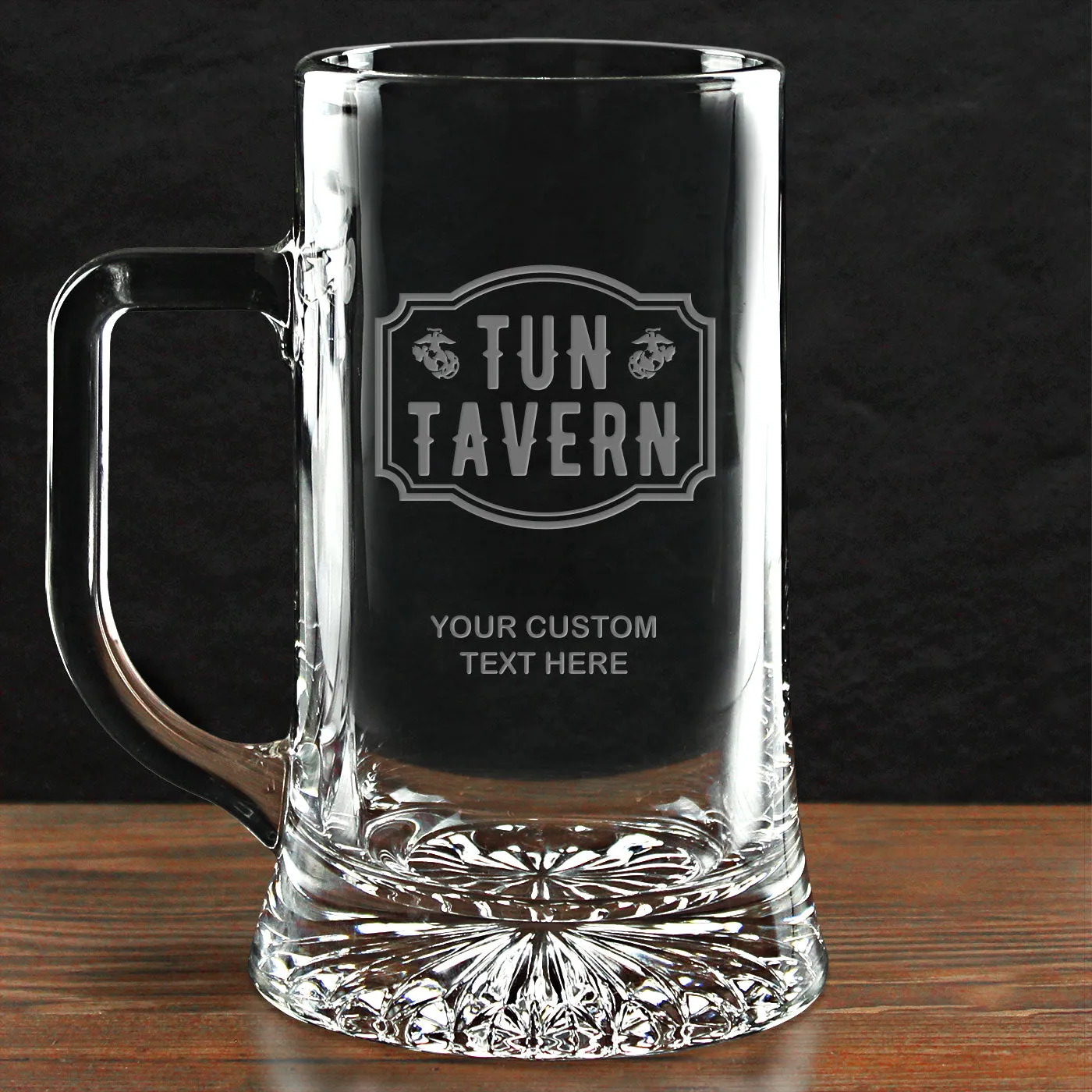 USMC 'Build Your Glass' Personalized 17.5 oz. Maxim Beer Mug