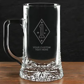 USMC 'Build Your Glass' Personalized 17.5 oz. Maxim Beer Mug