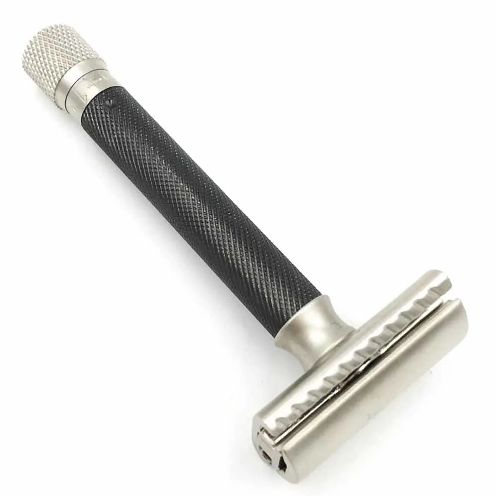 Variant Adjustable Safety Razor - Graphite Handle