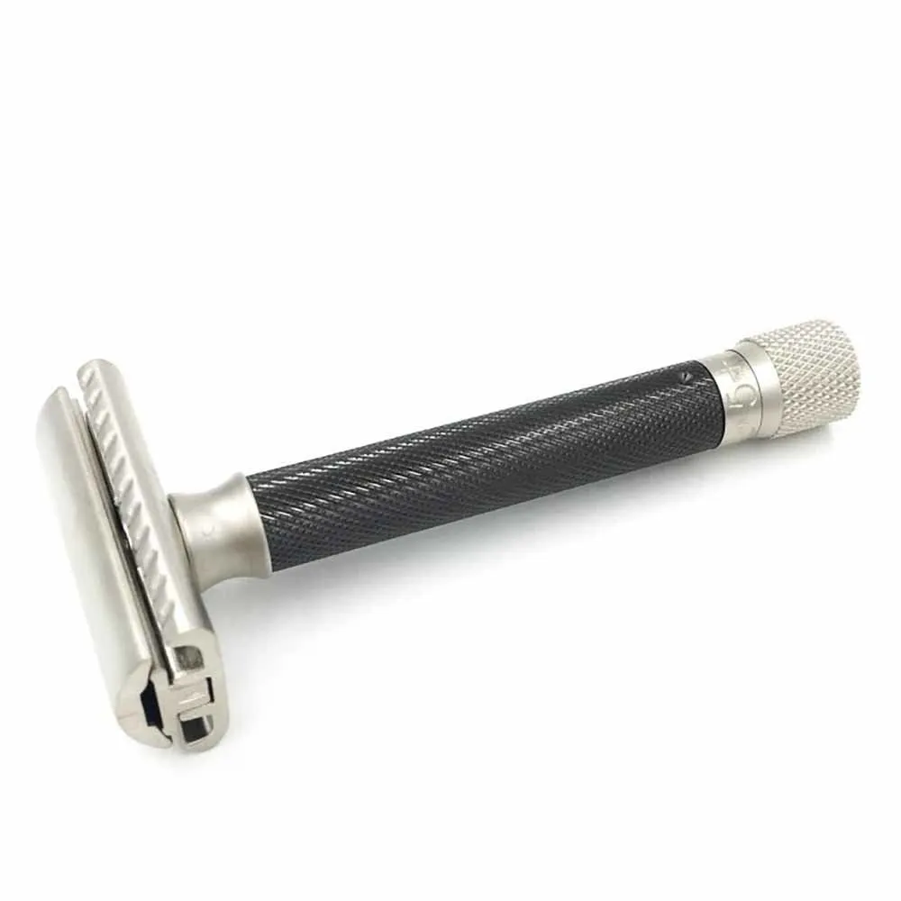 Variant Adjustable Safety Razor - Graphite Handle