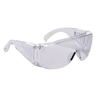 Visitor Safety Glasses Spectacle EN166 Portwest Pack of 12 Pairs PW30