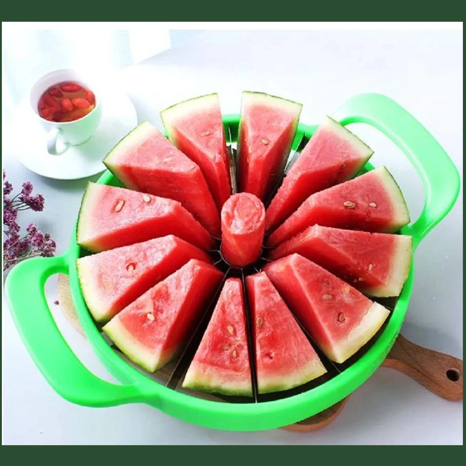 Watermelon Cutter Convenient Kitchen Cooking Fruit Cutting Tools Fruit Cutting Slicer Kitchen, Perfect Corer Slicer Kitchen Tools