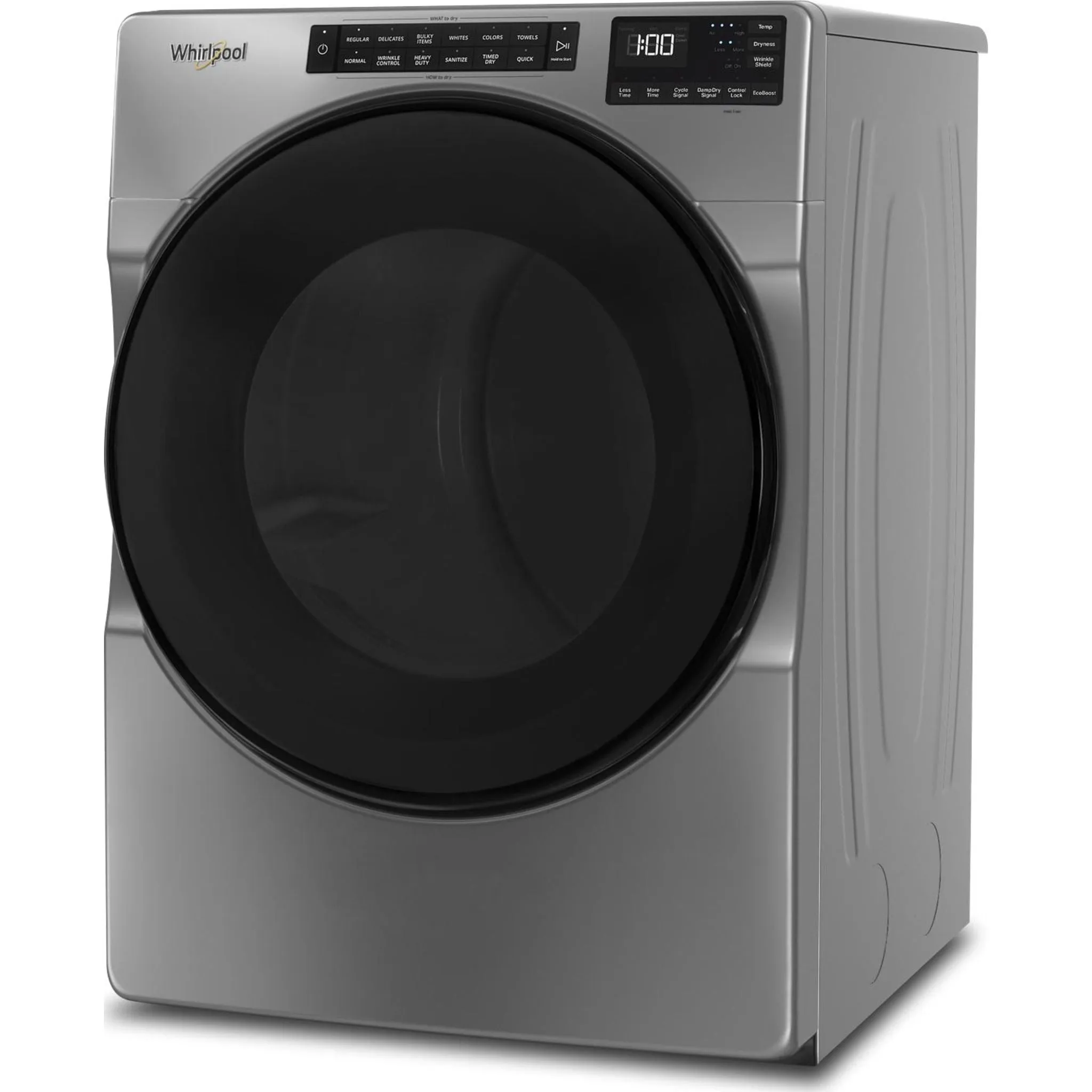 Whirlpool Natural Gas Dryer (WGD5605MC) - Chrome Shadow