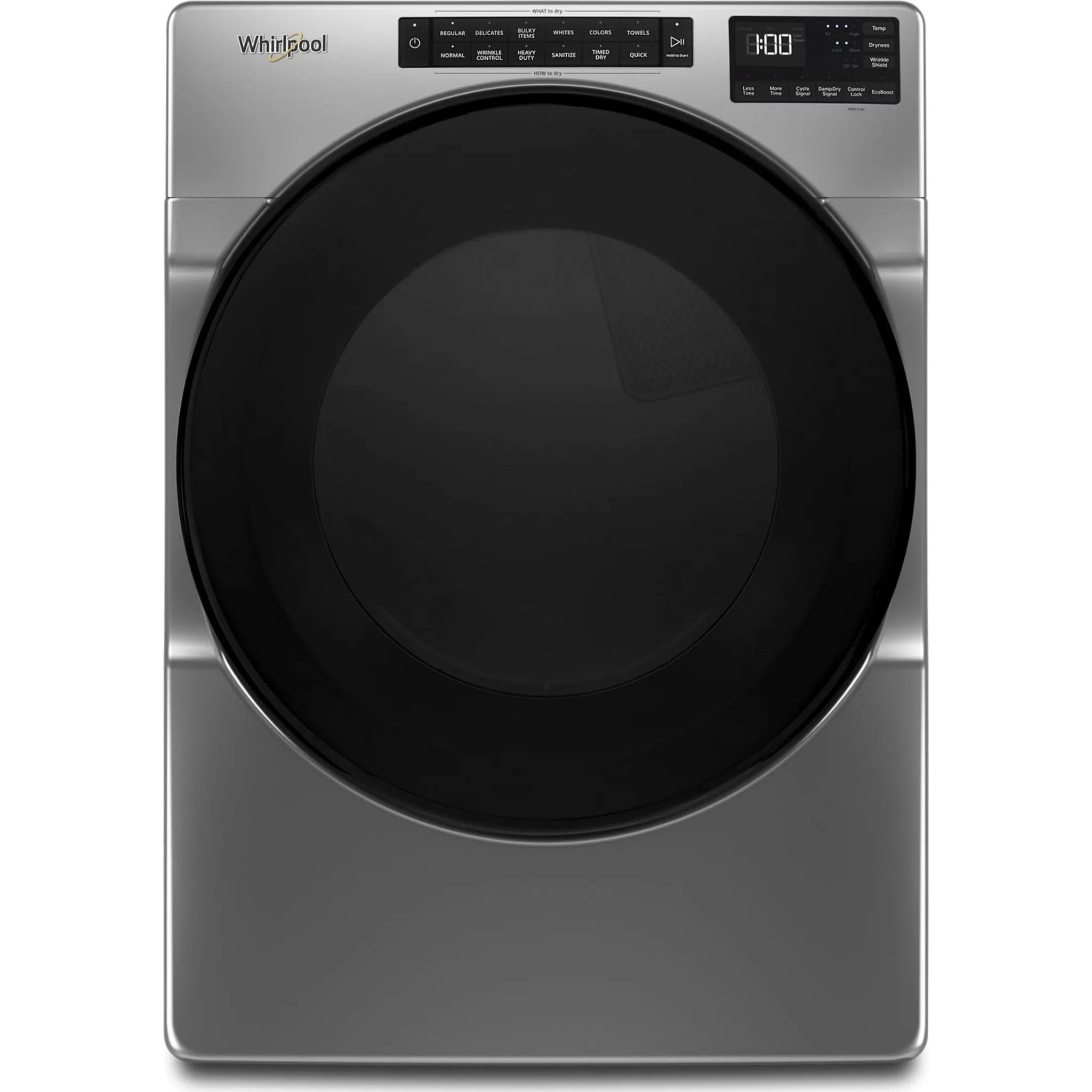 Whirlpool Natural Gas Dryer (WGD5605MC) - Chrome Shadow