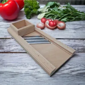 Wooden Cabbage Shredder Mandoline Slicer Slaw Board Cutter 80cm 32 inches