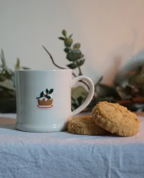 Xmas Plum Pudding Mini Mug