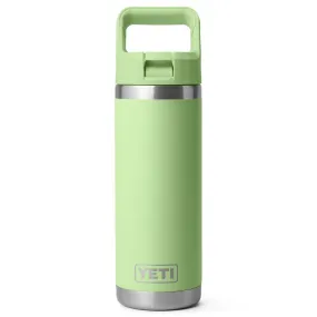 Yeti Rambler 18oz Colour Straw Bottle - Keylime