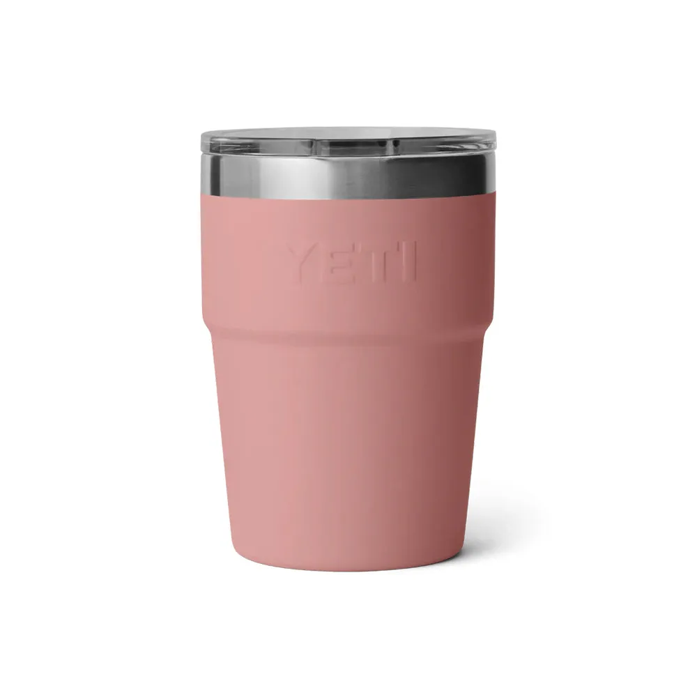 Yeti Rambler Stackable 16oz Cup - Sandstone Pink