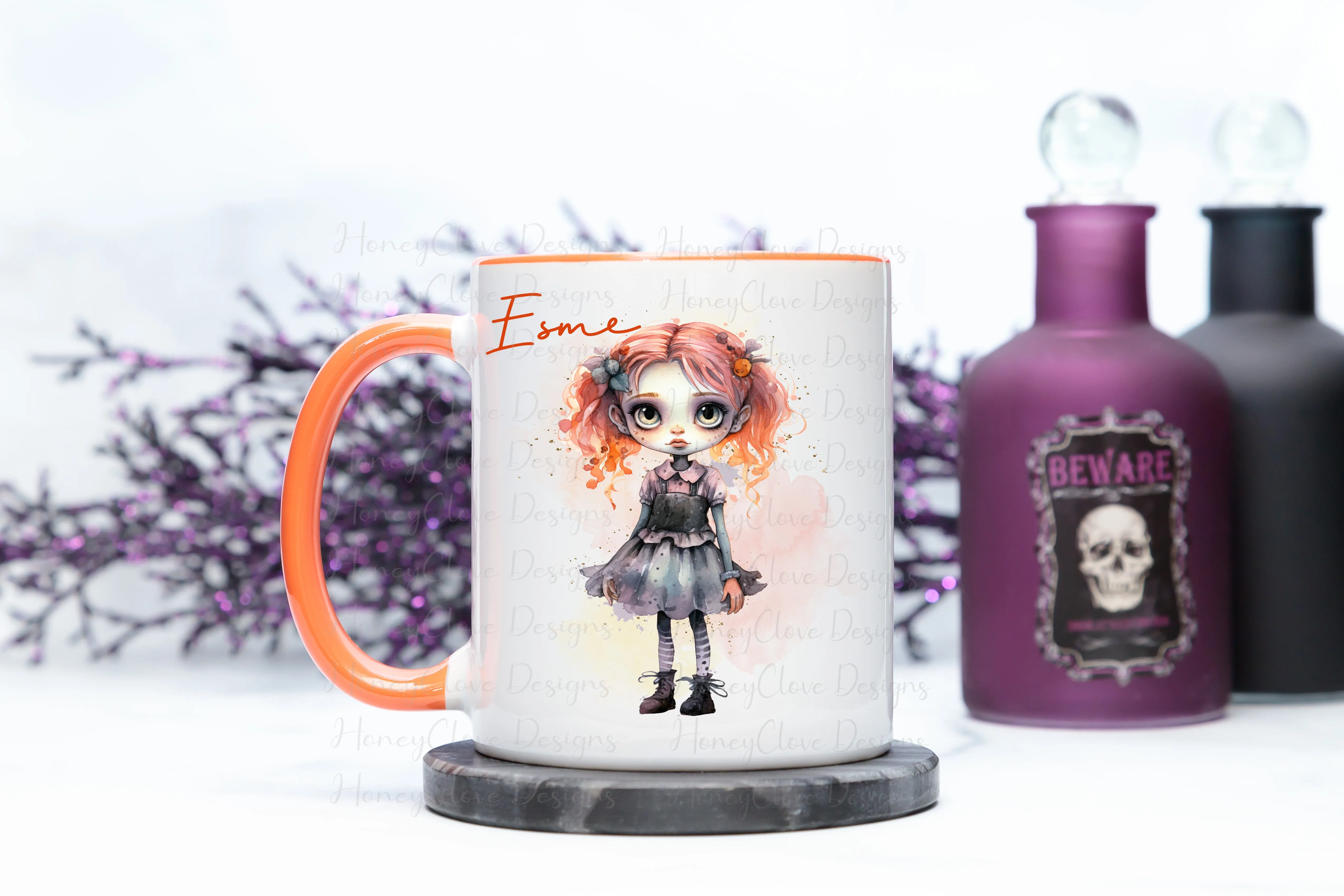 Zombie Girl Esme mug